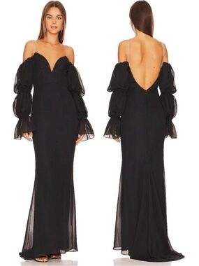 Katie May, Estelle black Gown